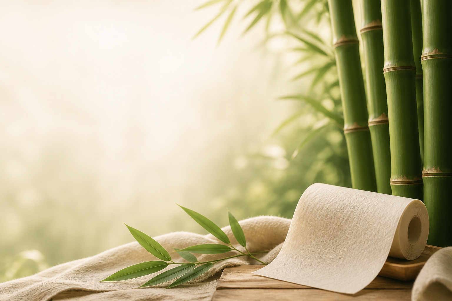Premium Tissora bamboo tissue product collection